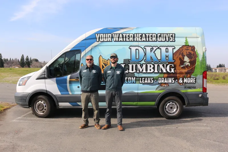 Brian and Damon Hoddick on a bright day in Placer County